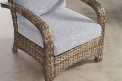 Carmel All Weather Outdoor Resin Wicker Lounge Chair