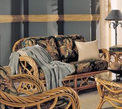 New Twist Rattan Loveseat 