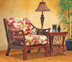 South Pacific Natural Rattan Chair 