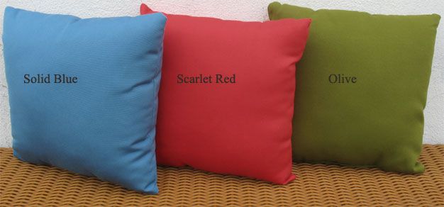 12" Indoor/Outdoor Throw Pillow