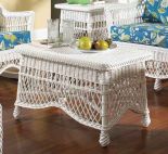 Capri Natural Wicker Cocktail Table