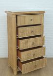 WITH OPEN DRAWERS