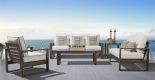  6 Piece Regency All Weather Aluminum Furniture Set