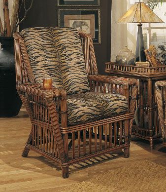 Capistrano Rattan Wing Chair