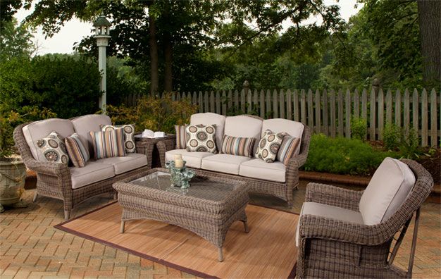 Patio wicker sale