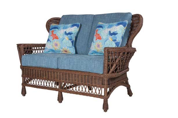 Used wicker loveseat sale