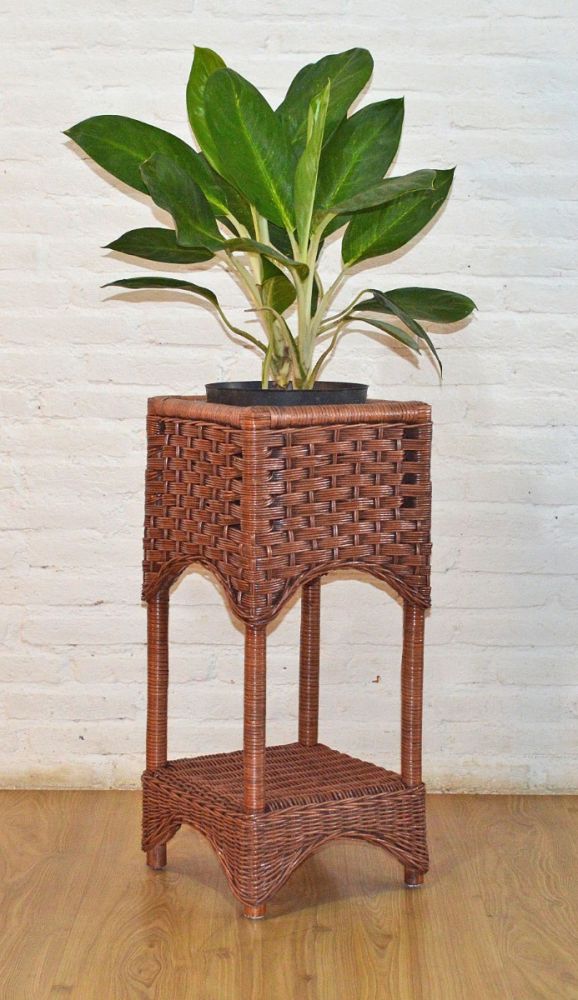 Rattan Wicker Plant stand store