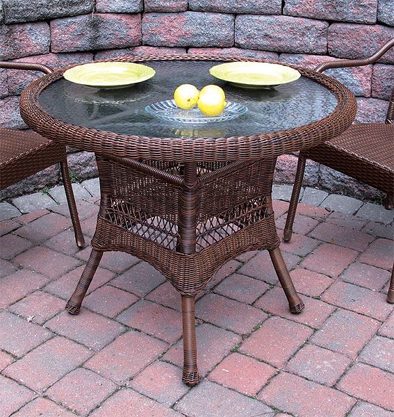 Rattan patio table only sale