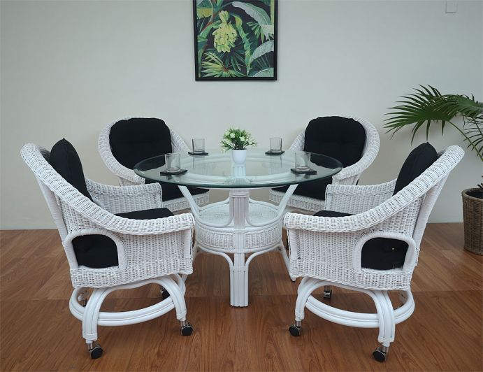 WITH BLACK CUSHIONS WITH BLACK CUSHIONS