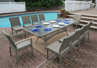 Driftwood Resin Dining