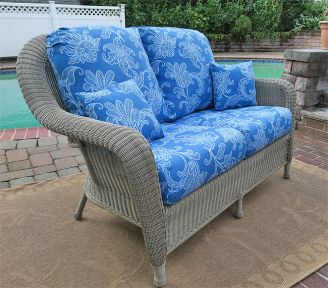 Laguna Beach Resin Wicker Loveseat 