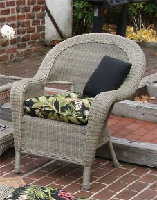 Malibu Resin Wicker Chair Avail (4) Colors