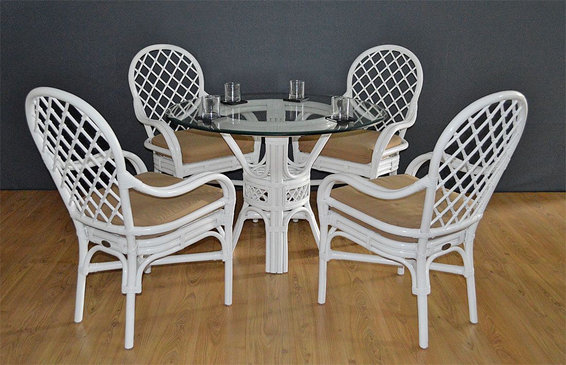 Circular rattan garden online furniture