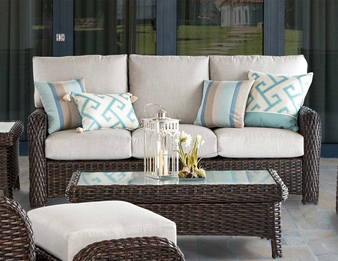 Outdoor resin couch store