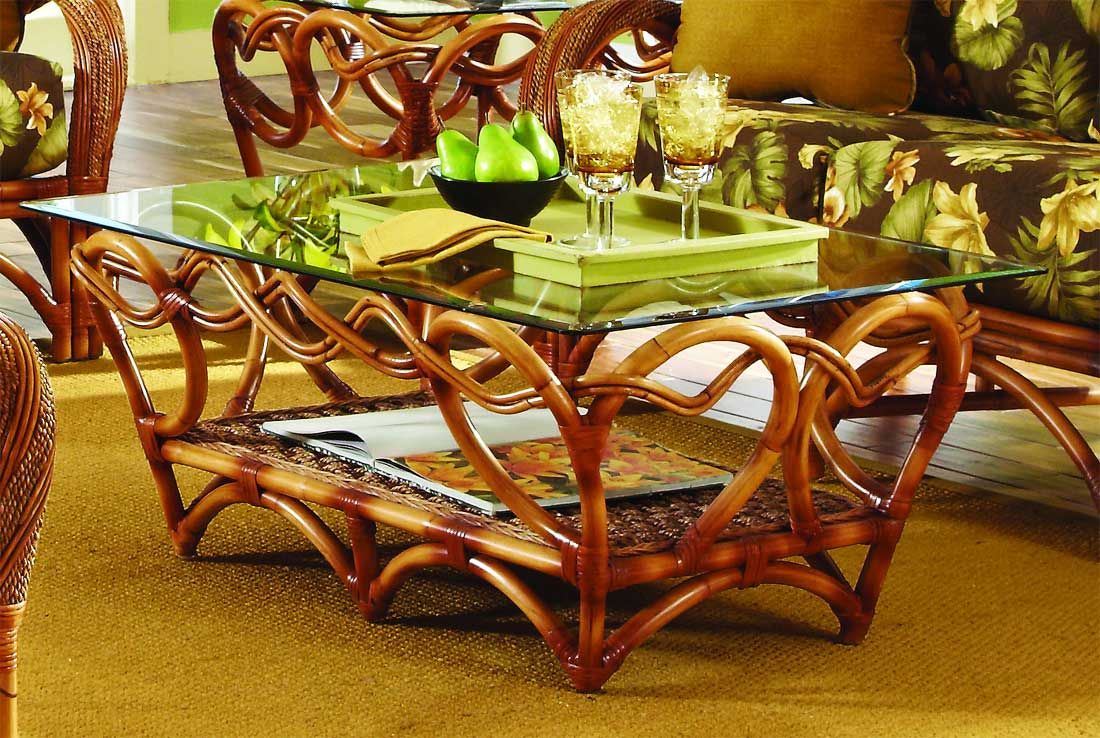 Rattan coffee set best sale