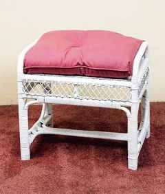 Savannah Wicker Bench/Ottoman (Cushion is a separate purchase)