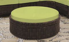 St. Croix All Weather Large Round Ottoman