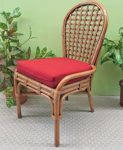 Rattan Dining Chair  Coronado Style Armless
