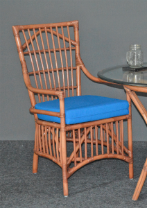 Rattan Dining Chair w/ Arms  Dorado Style Tea Wash (Min 2) May/June Brand New