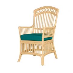 Rattan Dining Chair (Min 2) Cottage Style Arm Chair