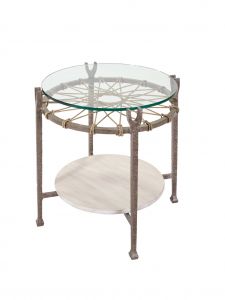 Lane Venture Hemmingway Aluminum Round End Table (Not Sold Alone)