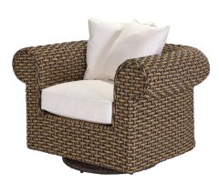 Lane Venture Hemingway Chesterfield Swivel Glider Chair with Cushions