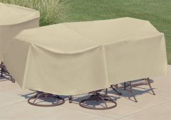 Oval  or Rectangular Dining Table and Chair Cover