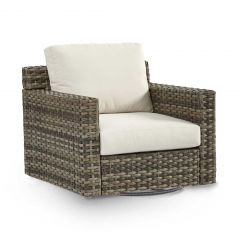 Biscayne Bay All Weather Resin Wicker Swivel Glider Chairs