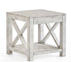 Catalina All Weather Aluminum Square End Table