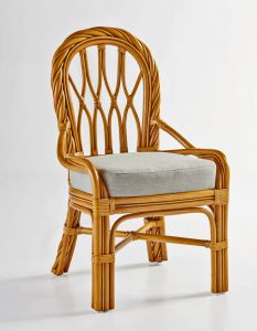 New Twist Natural Rattan Dining Side Chair (Minimum 2)