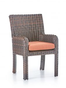 St. Croix All Weather Outdoor Resin Wicker Dining Arm Chair