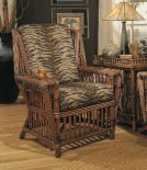 Capistrano Rattan Wing Chair