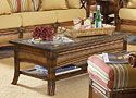 Saint Helena Rattan Cocktail Table