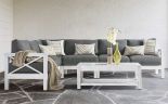 All Weather Aluminum Modular Sectional Collection Catalina Style
