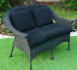 BLACK SHOWN WITH BLACK CUSHIONS