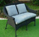 BLACK SHOWN WITH GRANITE GRAY CUSHIONS