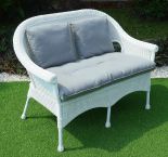 WHITE SHOWN WITH GRANITE GRAY CUSHIONS