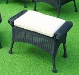 BLACK WITH BEIGE CUSHION