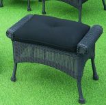 BLACK WITH BLACK CUSHION