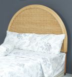 Rattan Headboard, Isla Morada Full Queen Headboard. Natural Frame Finish. Brand New Style--Has Arrived