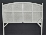 Wicker Headboard, Full/Queen Victorian Style