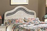 Wicker Headboard Full/Queen Pavilion Style