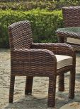 St. Croix All Weather Outdoor Resin Wicker Dining Arm Chair
