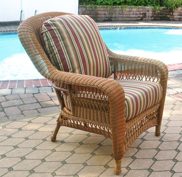 Palm Springs Resin Wicker Chair 