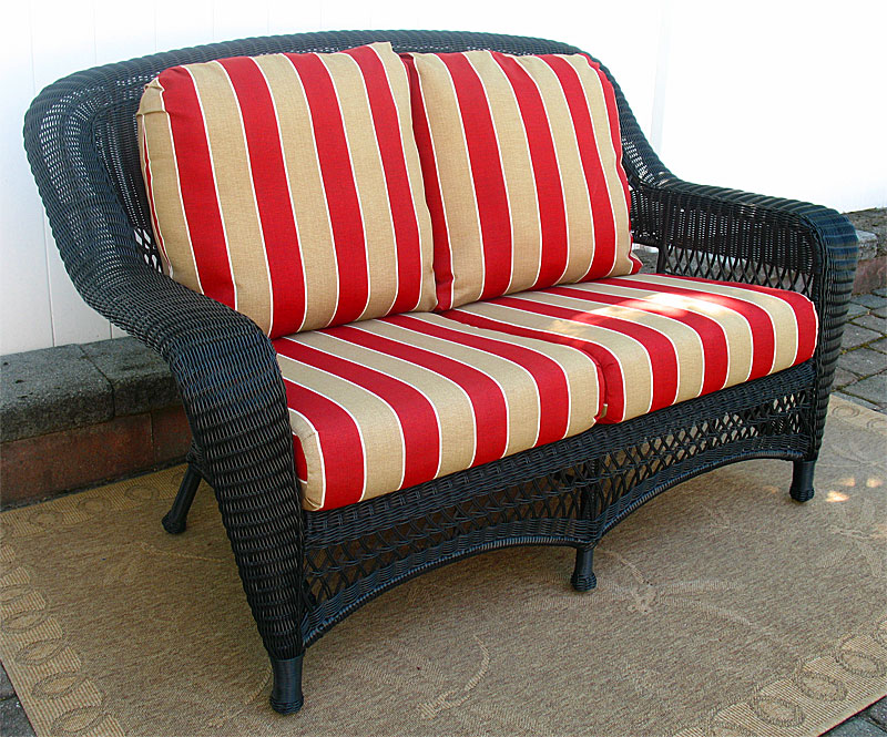 Palm Springs Resin Wicker Love Seat 