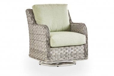 Canyon Lake All Weather Resin Wicker Swivel Glider Chair