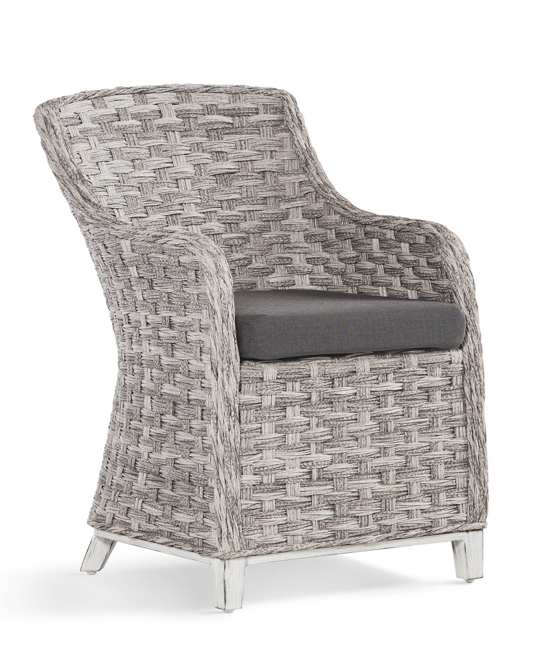Canyon Lake Resin Wicker Dining Arm Chair 