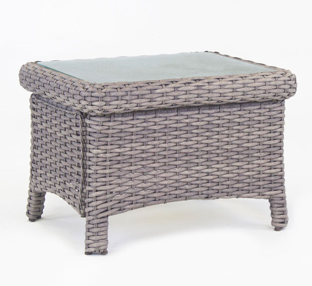 St. Croix All Weather Resin Wicker End Table