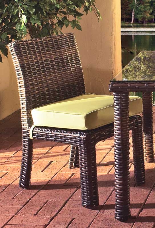 St. Croix All Weather Outdoor Resin Wicker Dining Side Chair