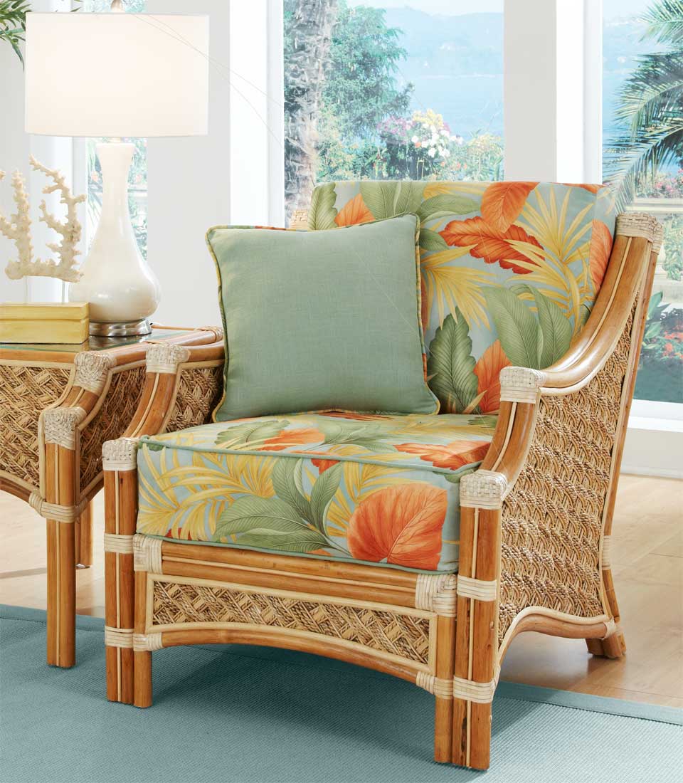 Natral Rattan Lounge Chair, Aloha